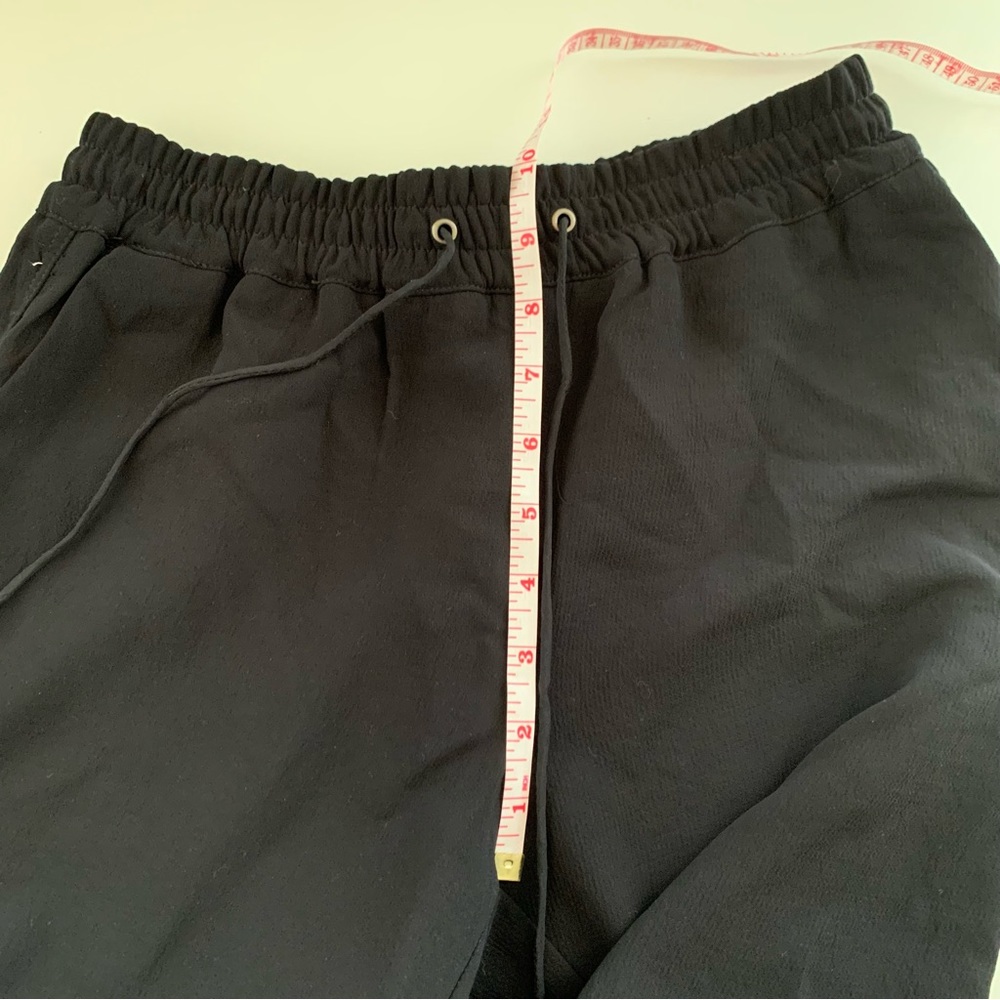 Wilfred crepe black jogger work pants - Picture 3 of 5